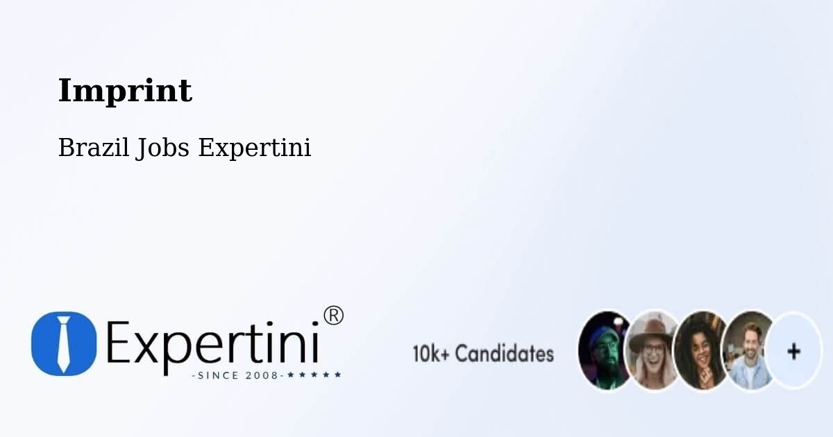 Imprint – Baliza - Brazil Jobs Expertini